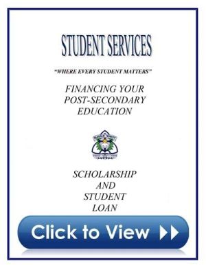 Financing post secondary education pamphlet